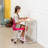 Ebern Designs Ergonomic Mesh Rolling Desk Chair, Armless Adjustable Office Task Chair with Wheels for Home or Study Use-301040929