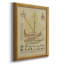 Antique Ship Plan I, toile encadrée de qualité supérieure prête à être accrochée-404426661