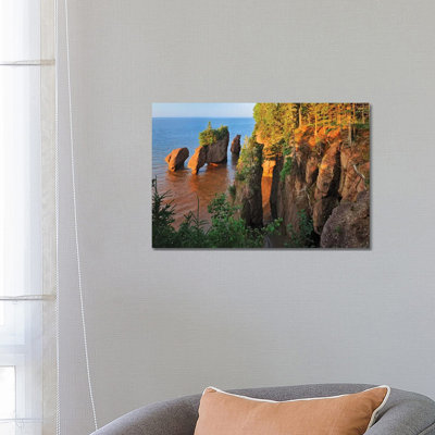 Canada, New Brunswick, The Rocks Provincial Park by Jaynes Gallery - Wrapped Canvas Print
