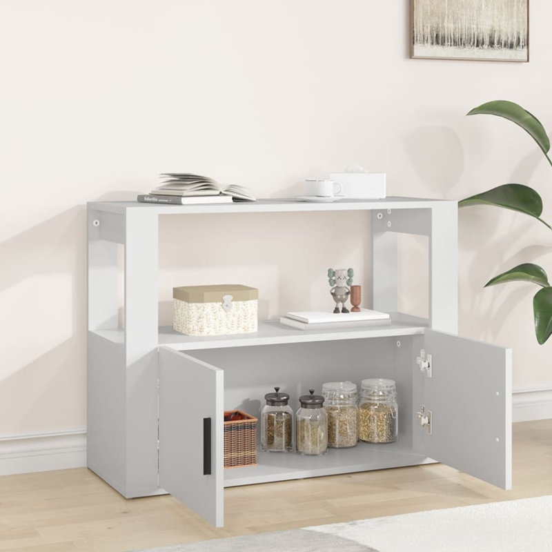 Kharley 80 Cm Wide Sideboard, White
