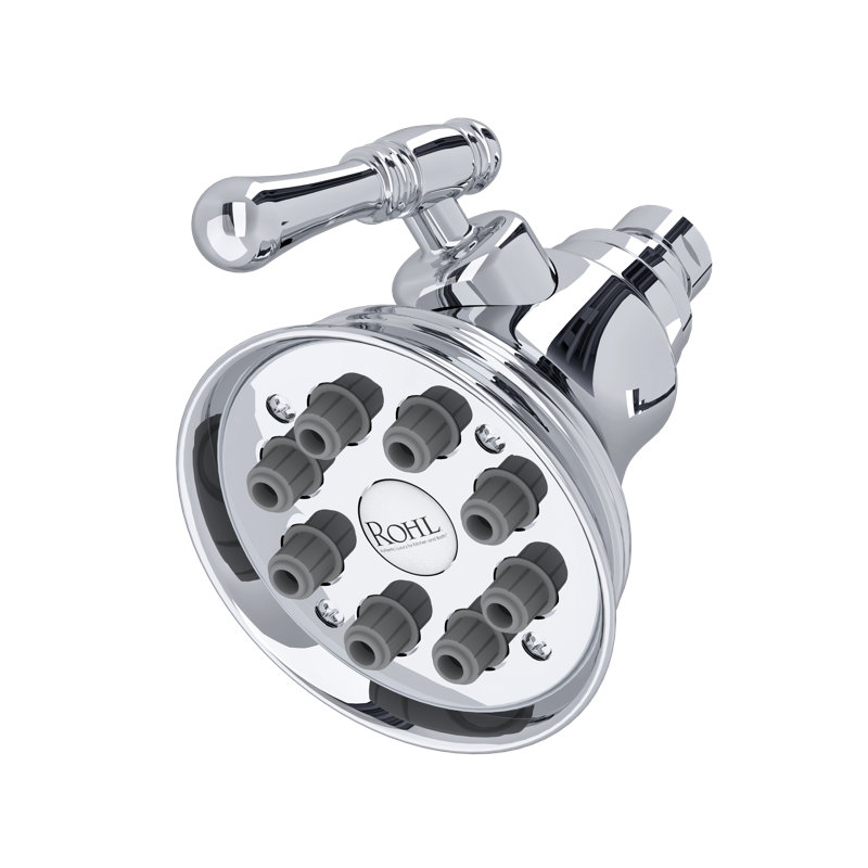 Mantova Multi Function Adjustable Shower Head, Polished Chrome