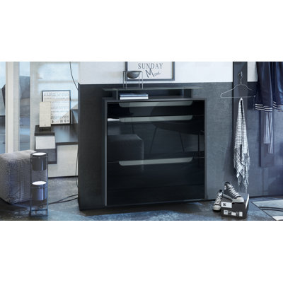 Afjol 16 Pair Shoe Storage Cabinet