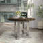 Table de salle à manger à piédestal Crystell