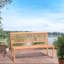 Castle Outdoor Teak Bench-743775750