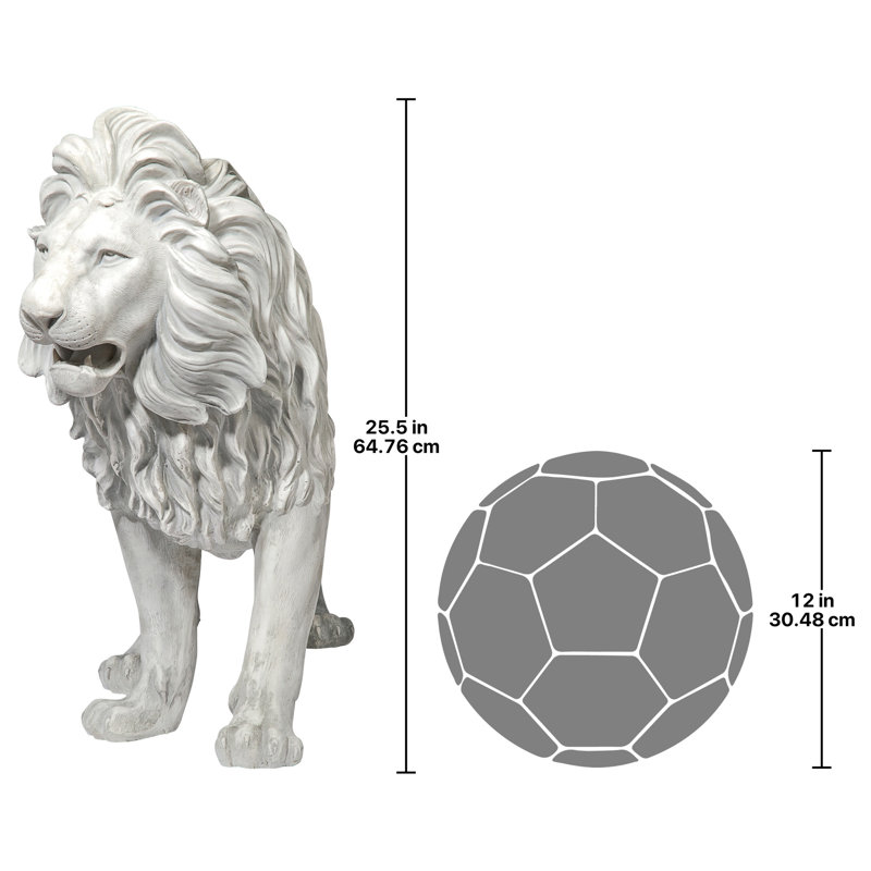 Statue du lion royal Sentinel de Grisham