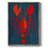 Geo Lobster I Framed Print - Solid Wood-716789756