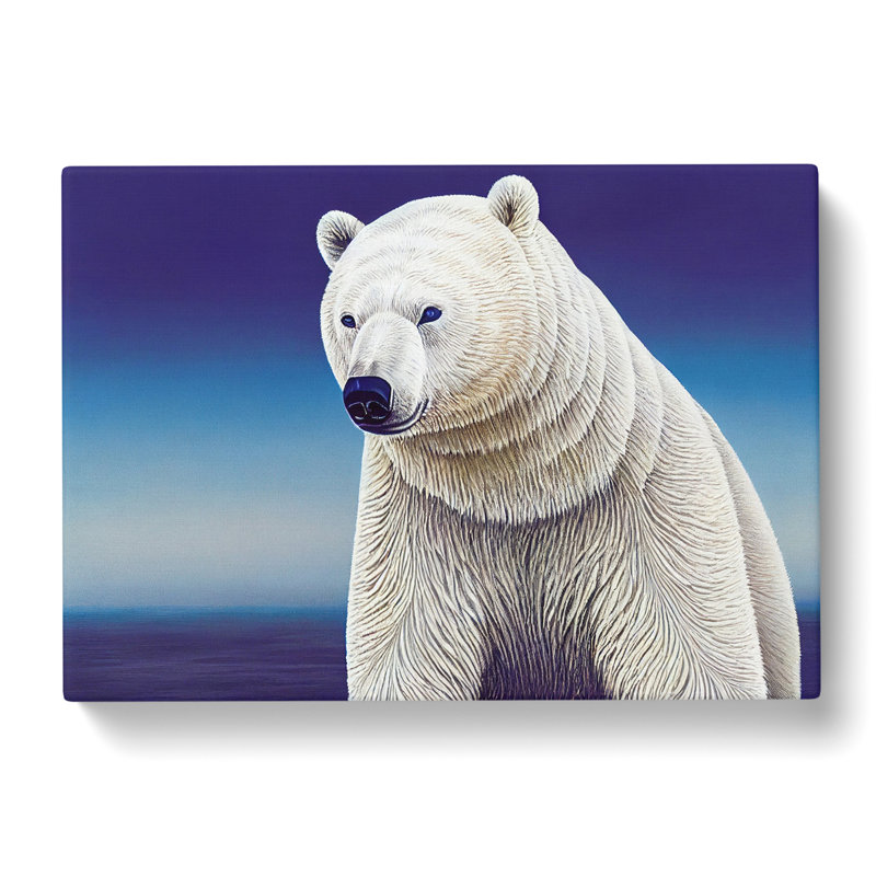 Terrific Polar Bear - Wrapped Canvas, 35cm H x 50cm W x 3cm D