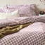 Barton Gingham Check Duvet Cover Set-598214901-598214890