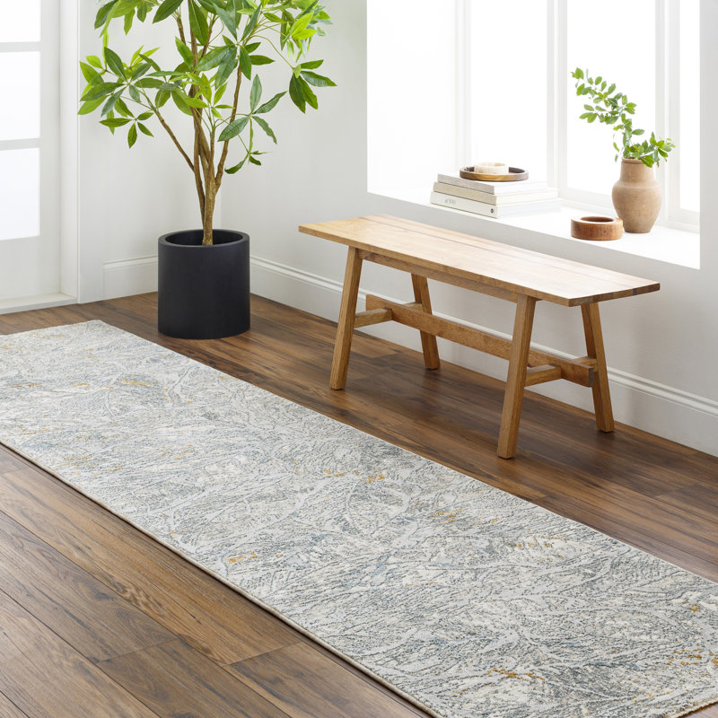Indoor Rug, Runner 2'7" x 10', Abstract