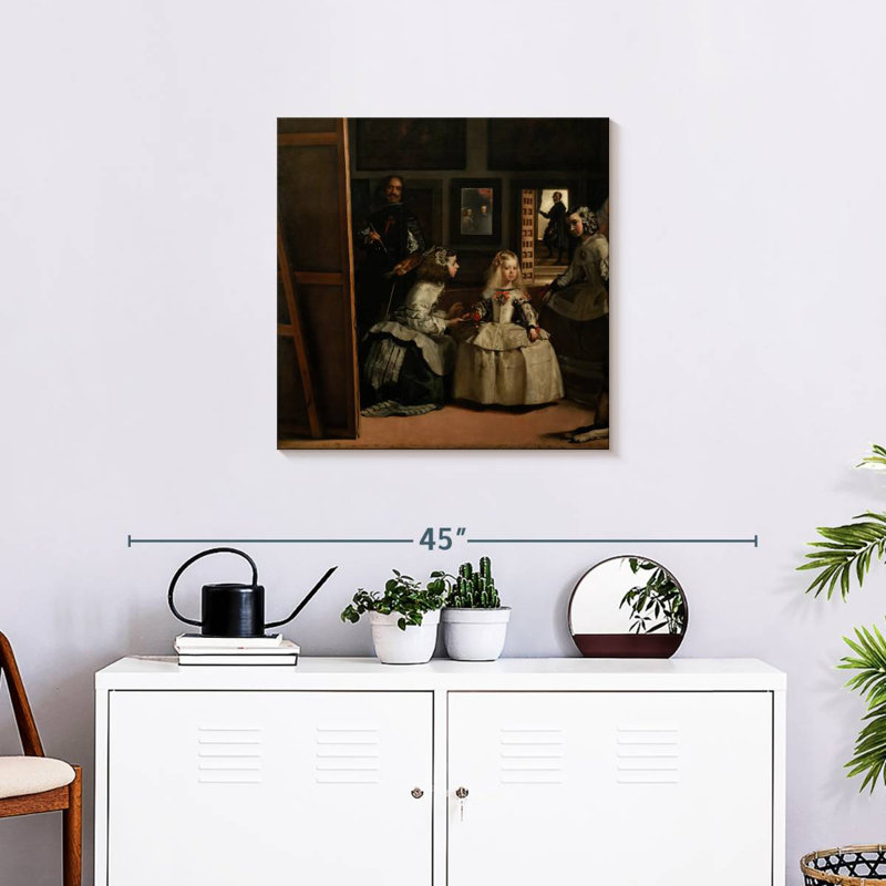 Leisha Las Meninas, H 24 po x l 24 po