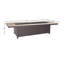 Elba Aluminum Outdoor Fire Pit Table-553030080-553029950-553550047