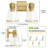 Milasia Modern Dimmable Bathroom Vanity Light With Cone Clear Glass Shade-1340002009-1335395330