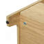 Table d'appoint avec bac à litière 2 en 1 avec rangement pour chat-255298609