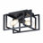 Keion 2 - Light 12" Flush Mount Industrial Ceiling Light with Square Open Frames for 2 Bulbs