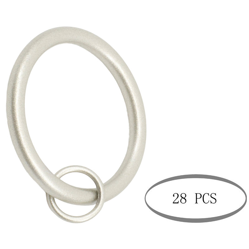 Curtain Rings, Pewter