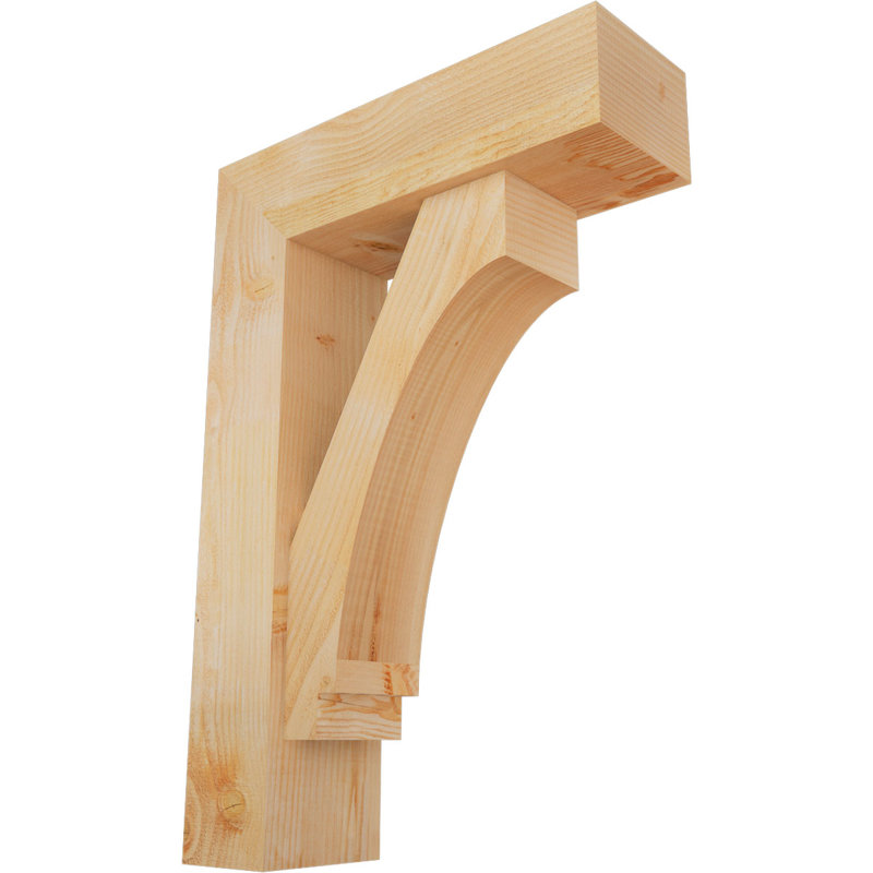 Support de bloc impérial avec entretoise décalée, 38 x 26, Sapin Douglas de l 8 po (scié brut)