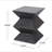 Outdoor Lightweight Concrete Side Table