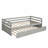 Daybed With Trundle Frame Set, Twin Size-658098108