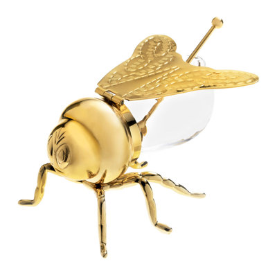Winged Bee Honey Jar