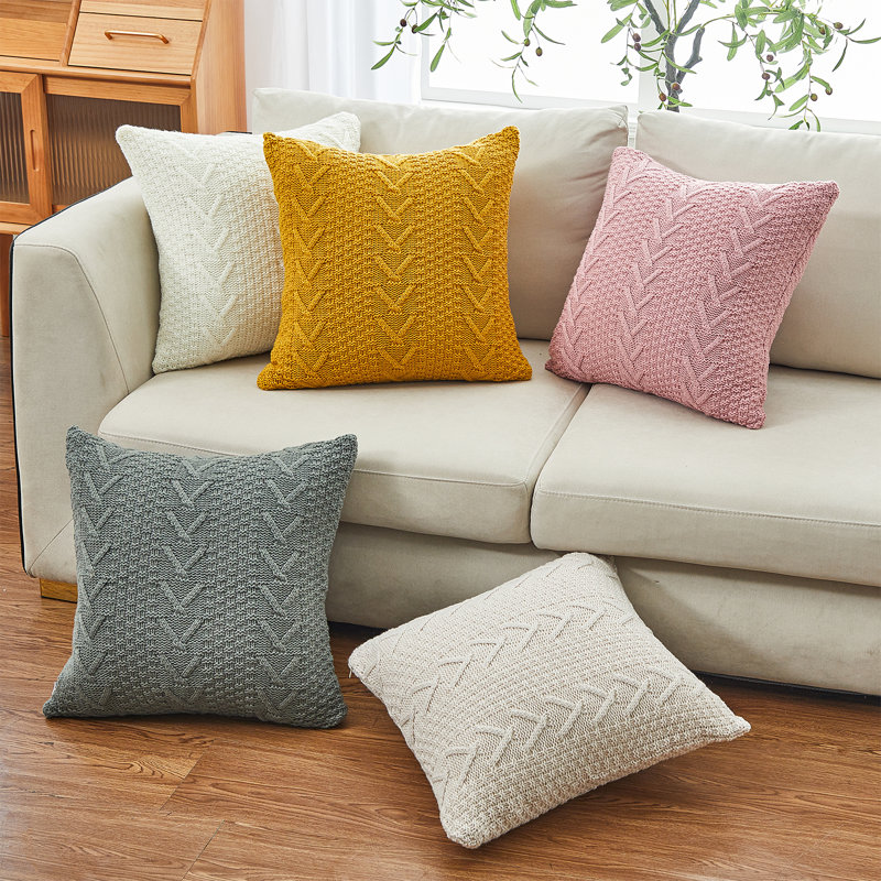 Coussin Arrowhead, Crème