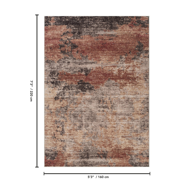 Tapis Jewel, Rectangle 5'3" x 7'3"