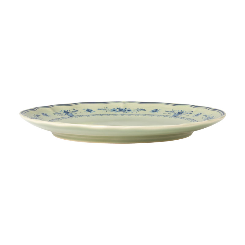Vila Dinner Plates, Blue/Olive