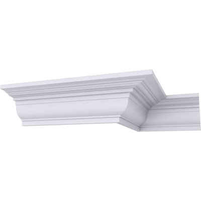 Moulure couronnée Bedford H 3 po x P 3 1/2 po x P 4 3/8 po x L 94 1/2 po