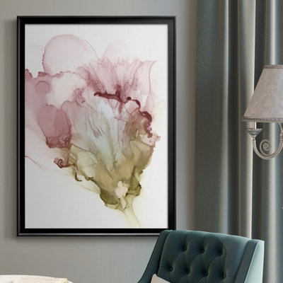 " Flowering Pink I " Painting Print