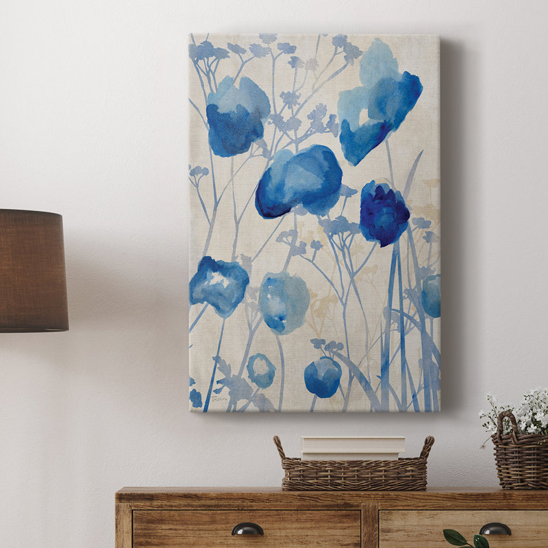 Blue Day Dawning II -Galerie enveloppée Cavas, H 36 po x l 24 po