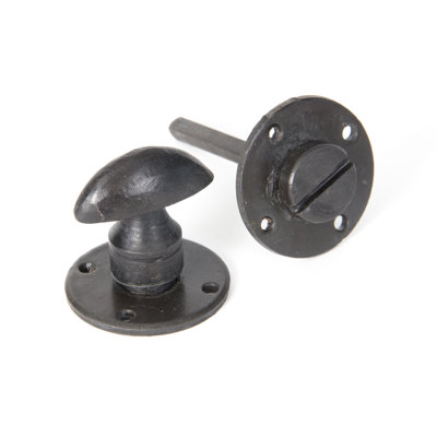 Round Bathroom Thumbturn Door Knocker