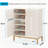 Dracut 20 Pair Shoe Storage Cabinet-1412438247