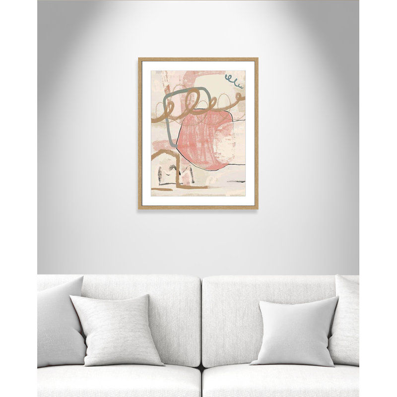 «Carmelo Delightful Spring Colors on Paper» par Leah Straatsma, reproduction, H 29,5 po x l 23,5 po x P 0,75 po