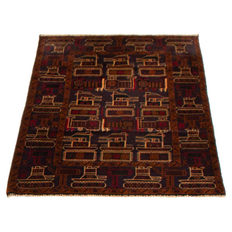Tapis taupe Rare War 3 pi 0 po x 4 pi 8 po