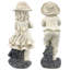Ensemble de statue 2 jeunes jardiniers