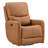 Genuine Leather Swivel Power Recliner-127449496