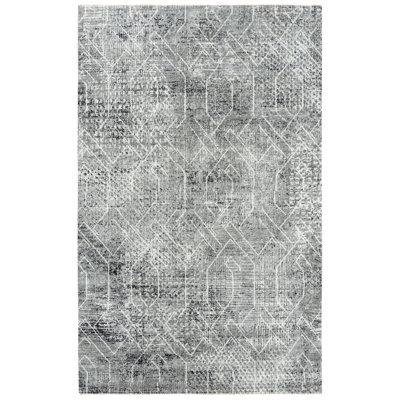 Hybrid Wool Abstract Indoor Rug