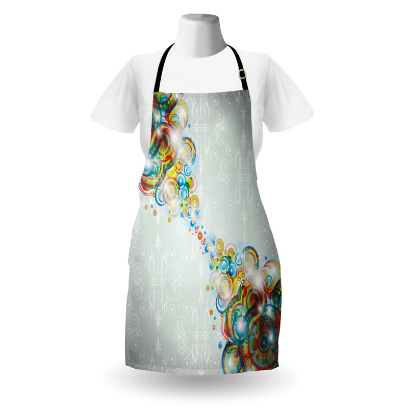 No Pattern Bib Apron