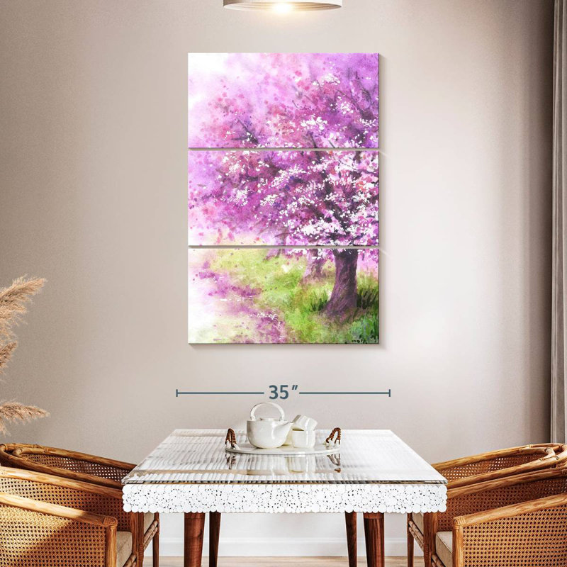 Arbre Harnek printemps mauve Sakura, H 32 po x l 20 po