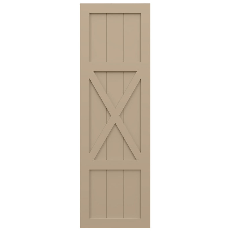 Volets de ferme EnduraCore, Avec une couche d'apprêt, L 15 po, H 40 po
