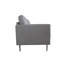Chaise d'appoint avec pieds en métal