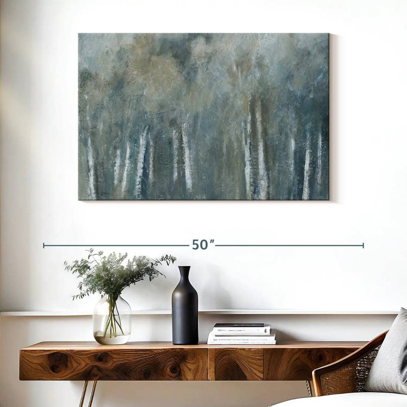 Avery Birch Solitude, 26" H x 39" W
