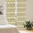 Chevron Semi-Sheer Rod Pocket Sliding Panel-1549502125