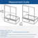 Opal Mirage MCOCOD 60" W x 66" H Double Smooth Sliding Semi-Frame Tub Door with 3/8"(10mm)Clear Glass