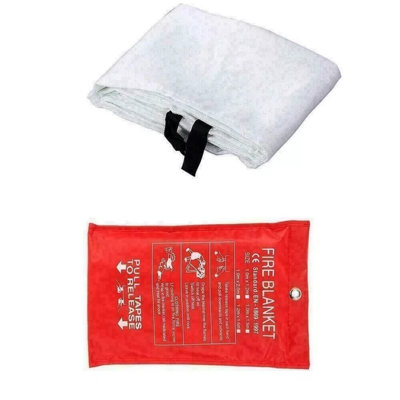 Large Fire Blanket Fireproof For Home Kitchen Office Emergency Safety