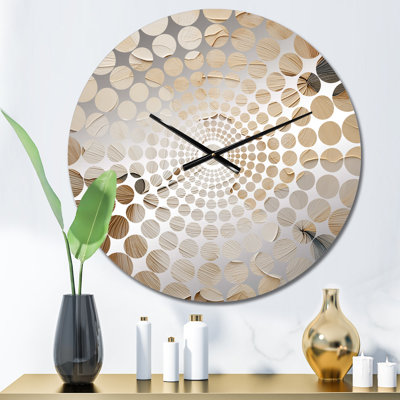 Uzziel - Horloge murale fleurs