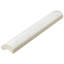 Classico Carrara 6" x 1.3" Matte Ceramic Bullnose Tile Trim in White/Gray