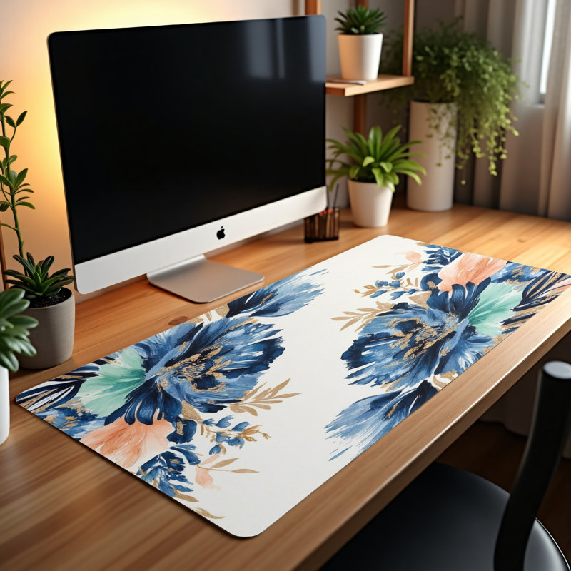 Polyester Desk Pad, 23.6x13.8