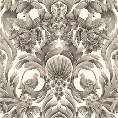 Damask Wallpaper Roll
