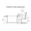 0.4" Tempered Glass Dining Table With White Bracket, Offering A Modern Solution Rectangular , Suitable For Daily Use