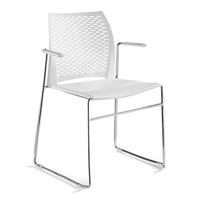 Chaise d'invité à traîneau réseau